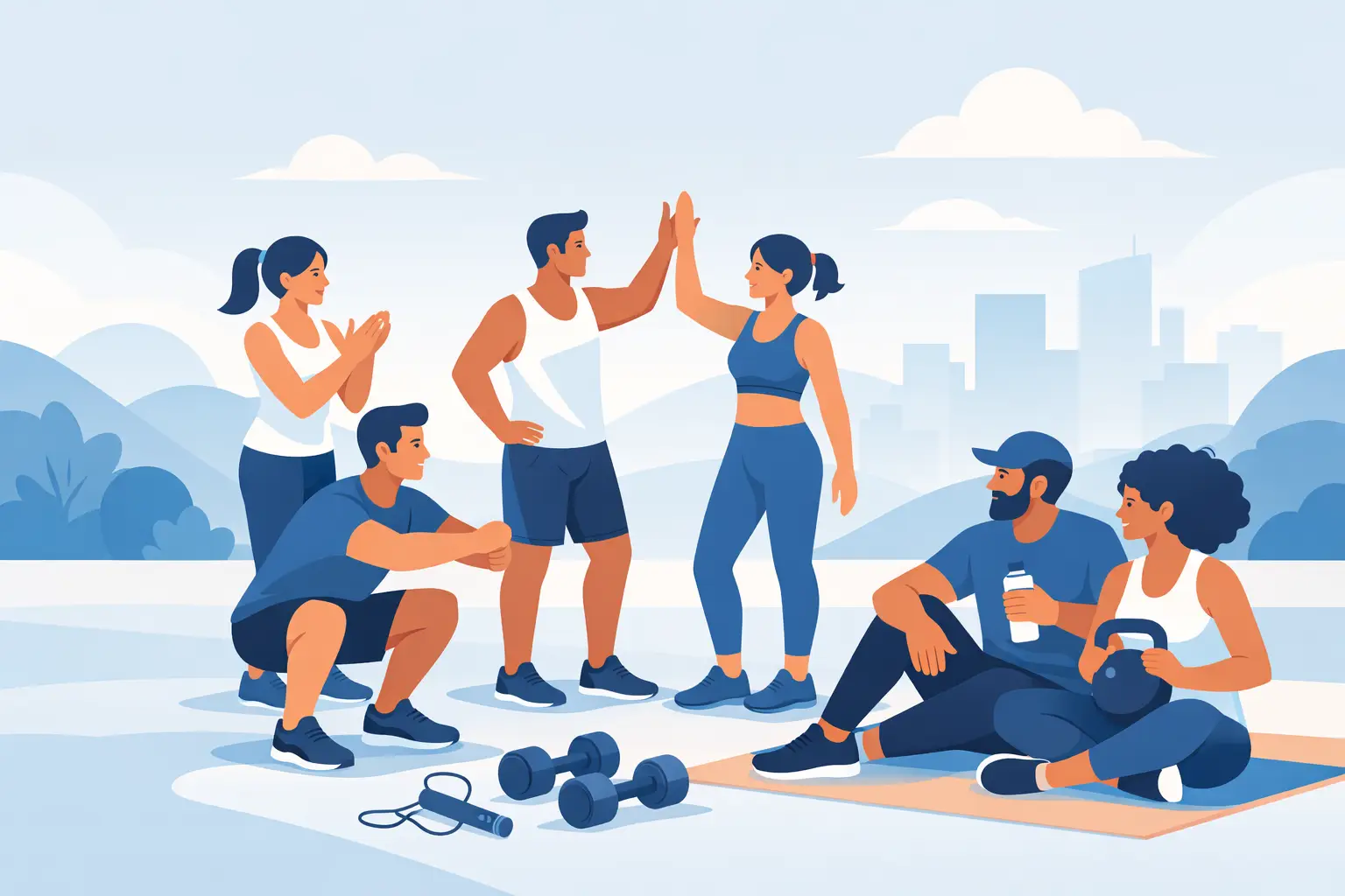 Beneficios del entrenamiento en comunidad