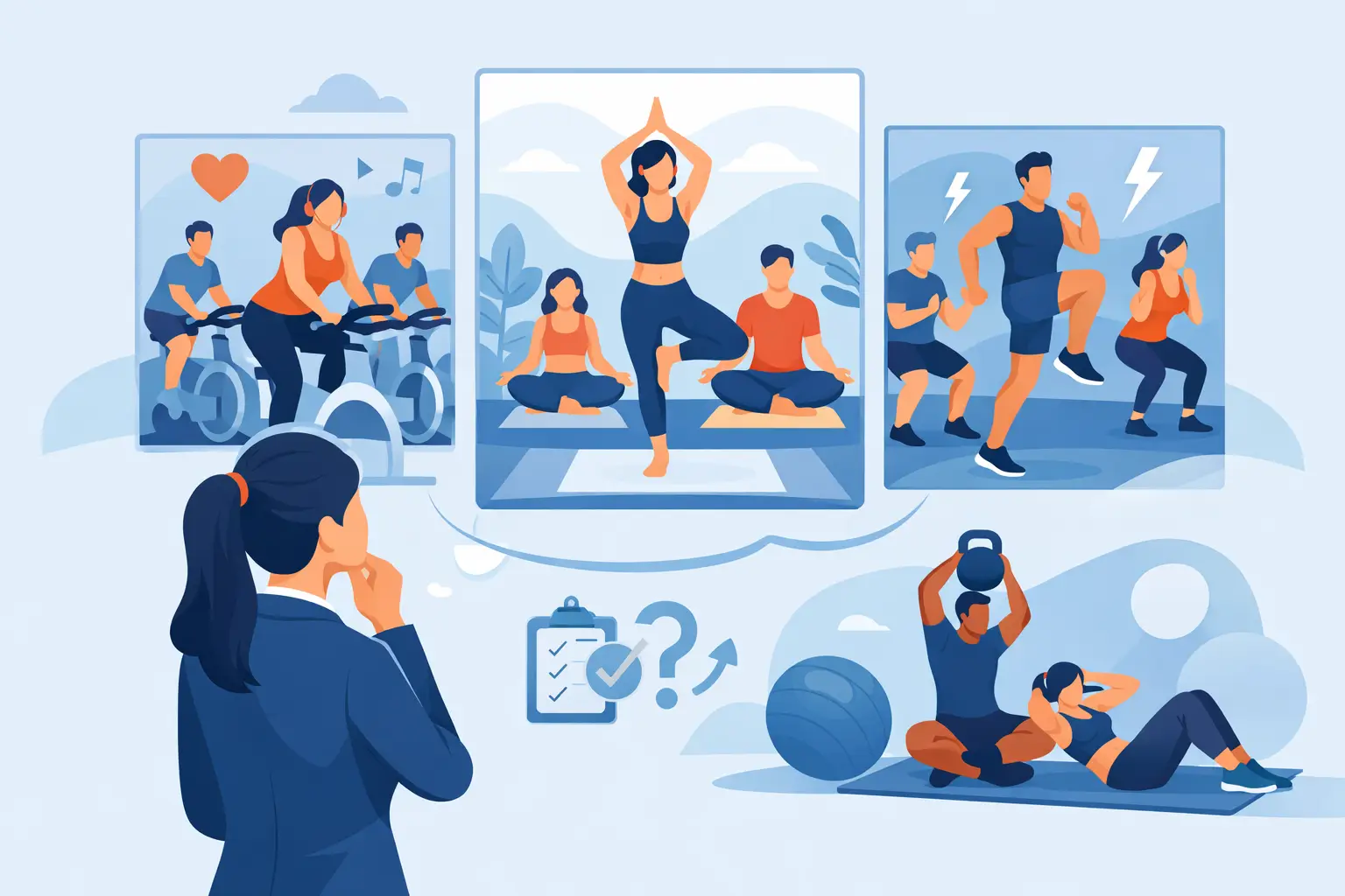 Cómo elegir clases dirigidas fitness bien