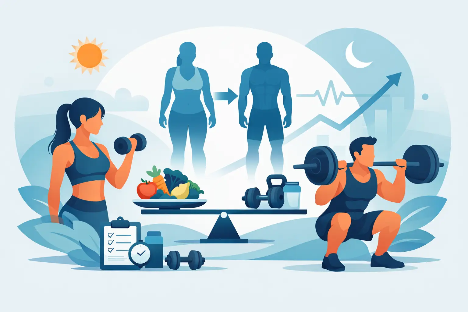 Guía de entrenamiento para recomposición