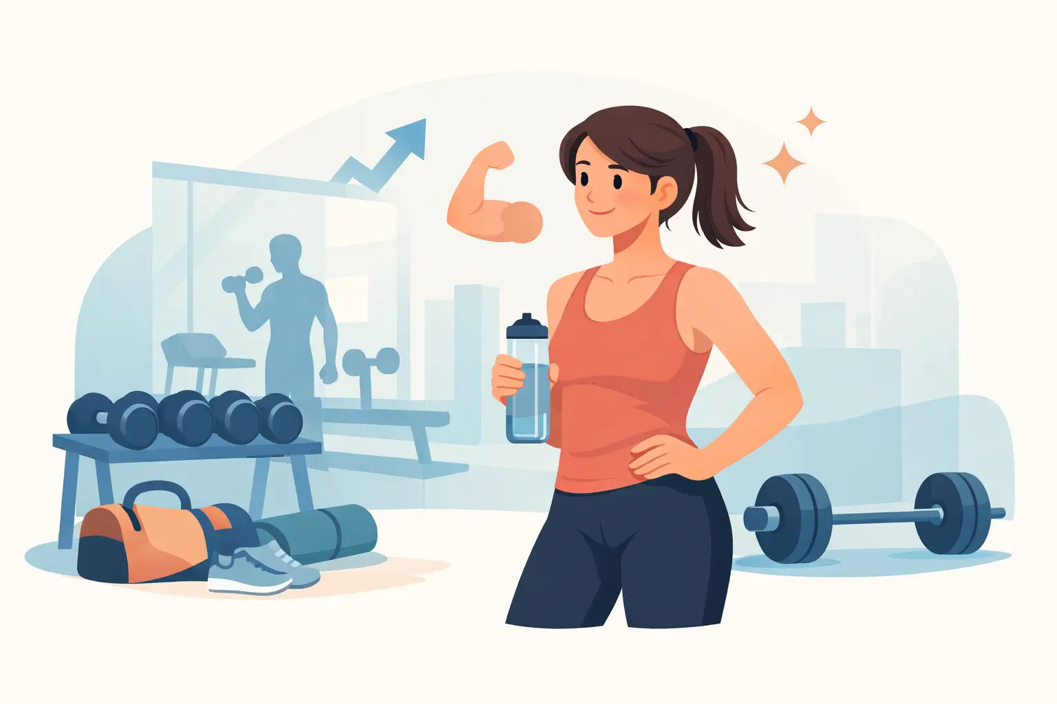 Gym confidence for beginners plan realista