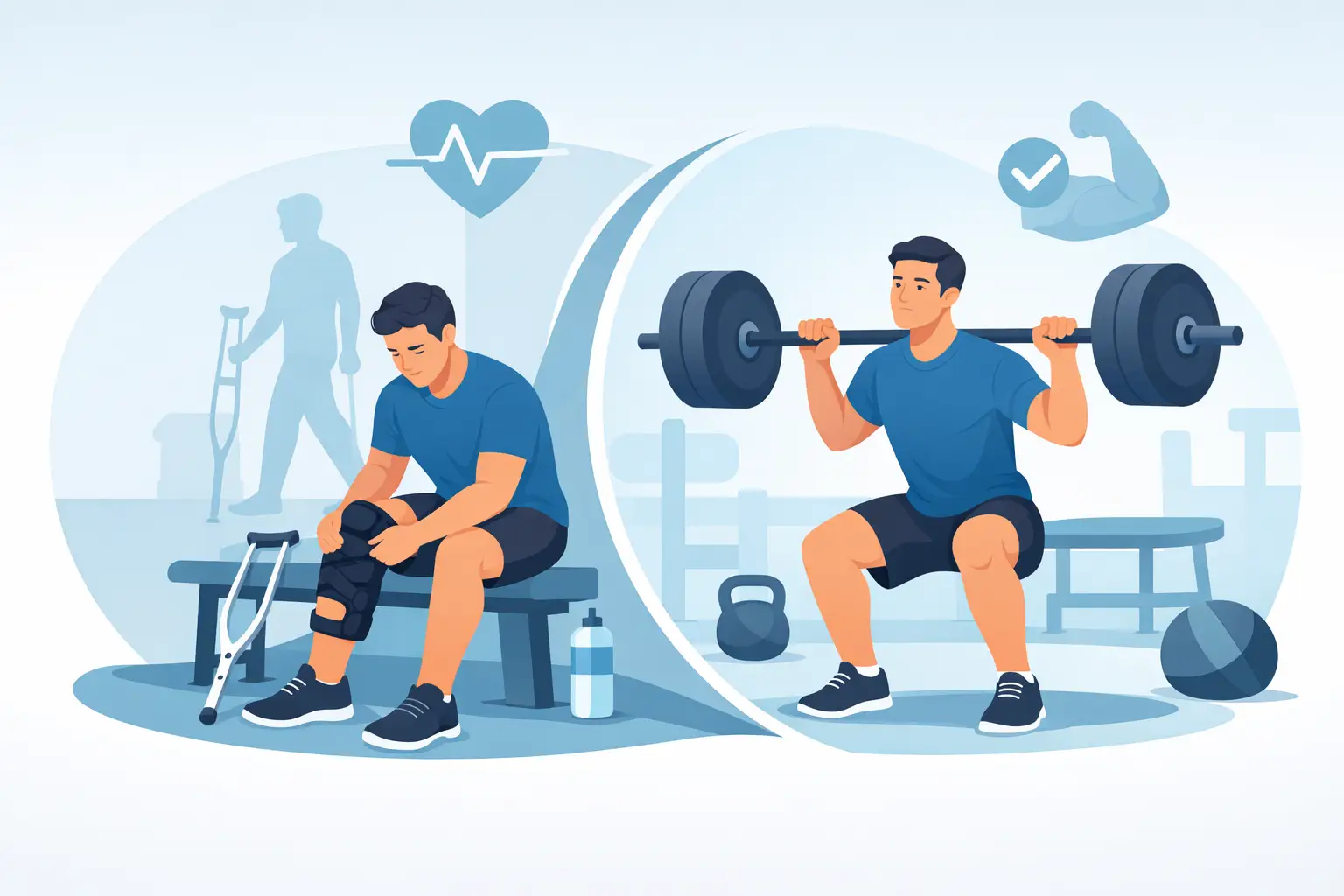 Cómo return to lifting after injury bien
