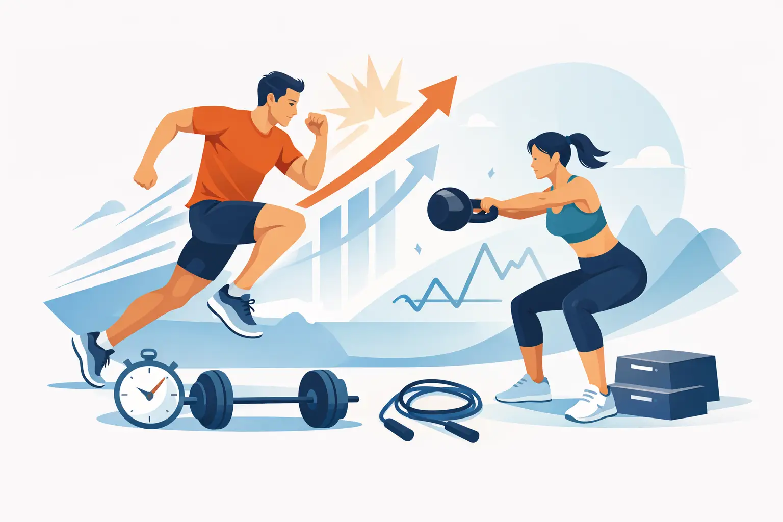 Cómo mejorar potencia deportiva en adultos