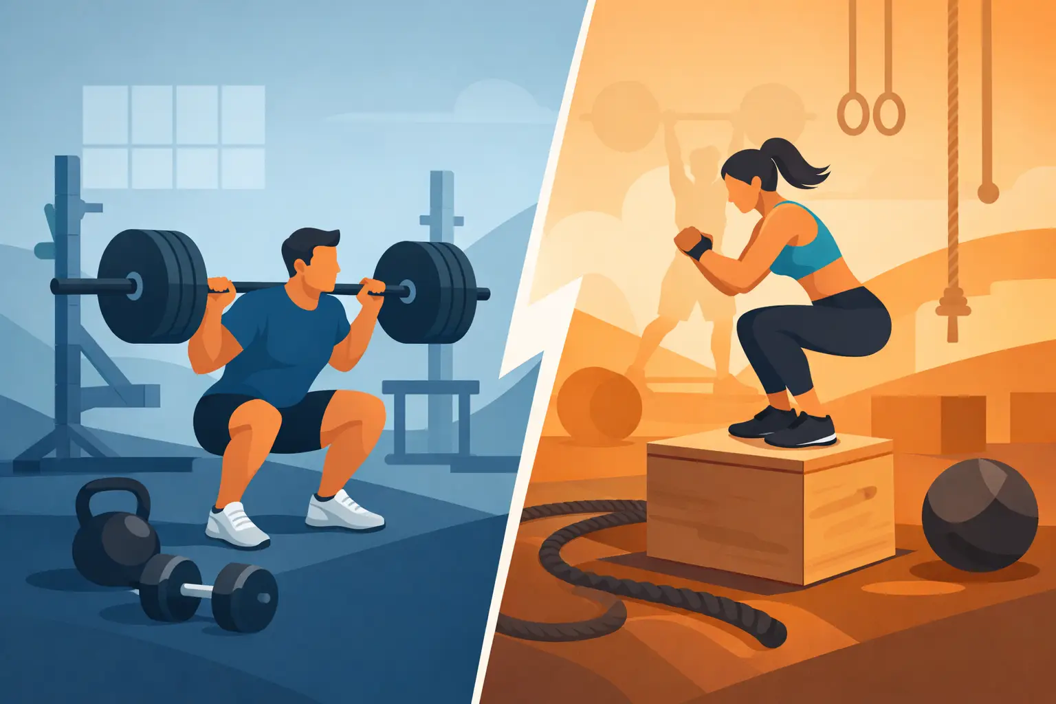 Strength training vs CrossFit: ¿qué te conviene?