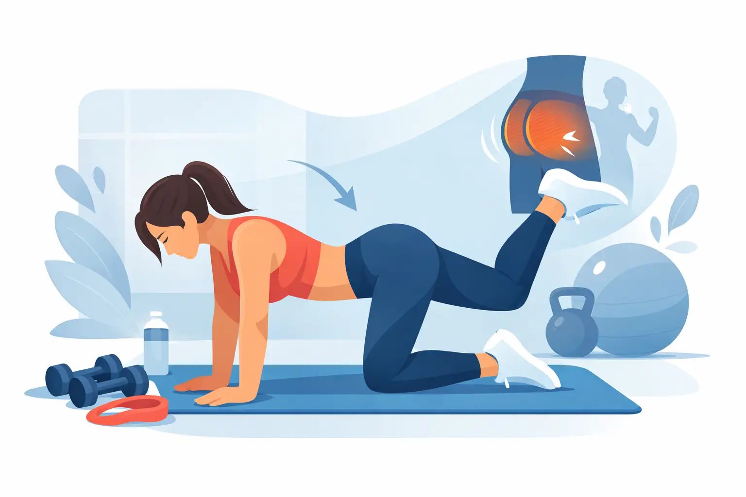 Cómo activar glúteos antes de entrenar