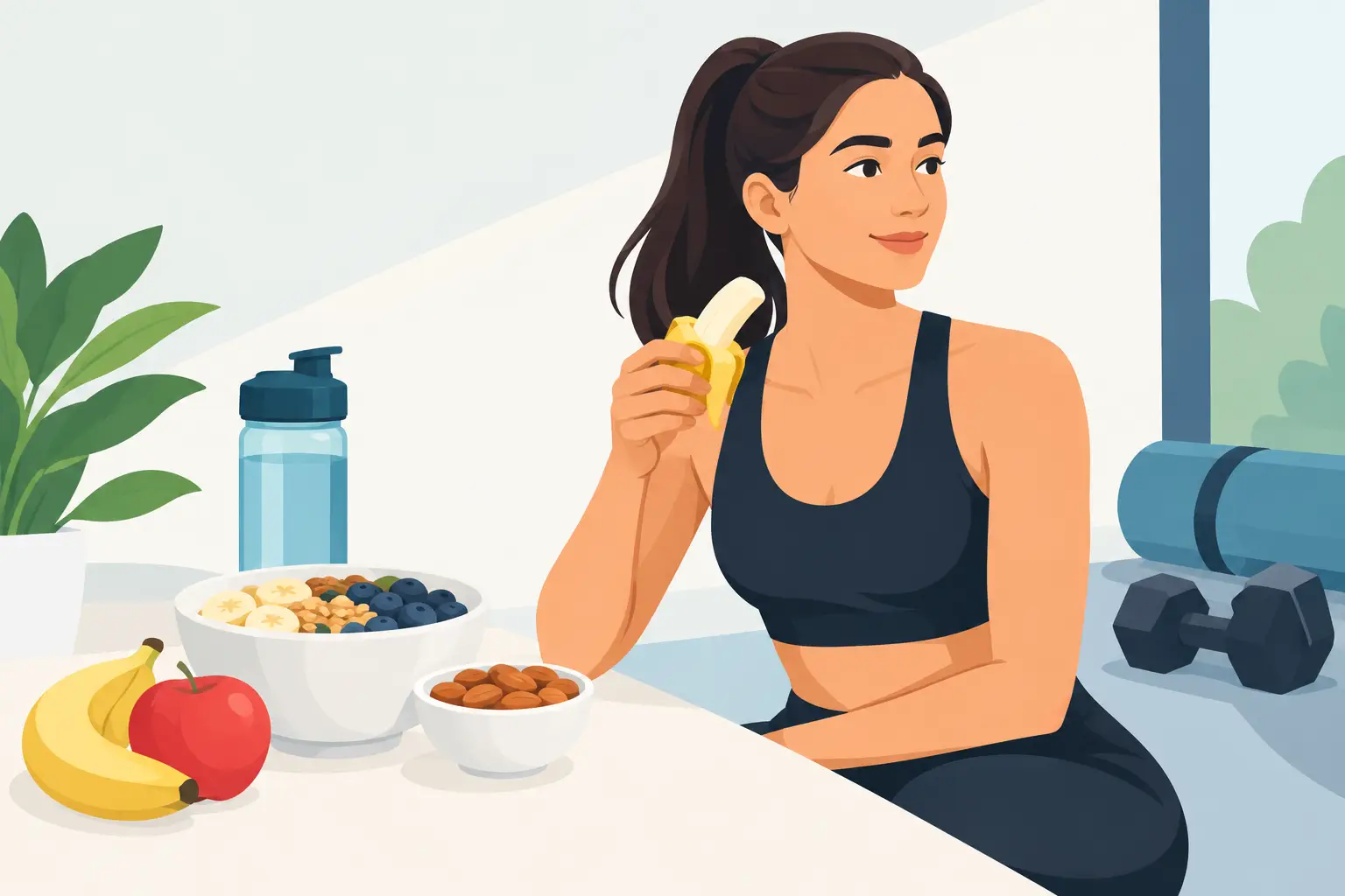 Qué comer antes de entrenar para rendir mejor